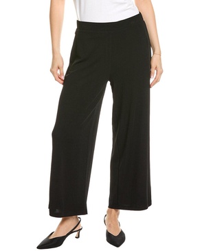 pull-on cropped palazzo pant