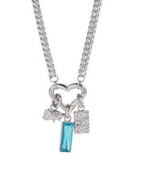 mom stainless steel interchangeable necklace