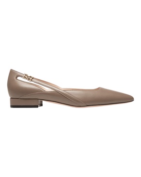 elsa 6300281 women's canapa flat leather ballerina