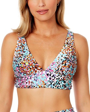 soft band shirred bralette
