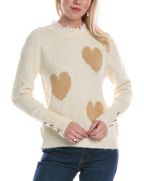 ursilla cashmere-blend pullover