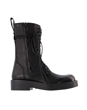 maxim ankle boots in black leather