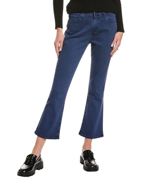 AG Jeans Jodi Sulfur Bright Indigo High-Rise Slim Flare Crop Jean