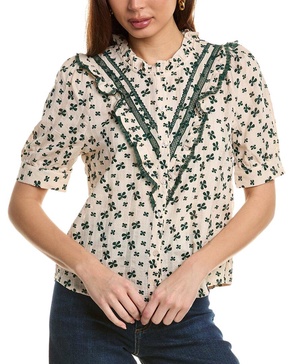elly floral blouse