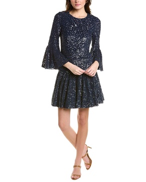 collection tulle mini dress