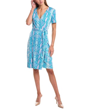 Diane von Furstenberg New Julian Two Silk Wrap Dress