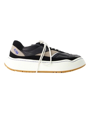 log; baus sneakers - ader error - leather - black