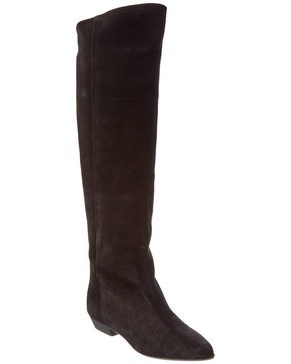 skarlet suede knee-high boot