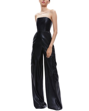 emelda cargo strapless jumpsuit