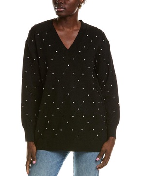 diamond stitch sweater