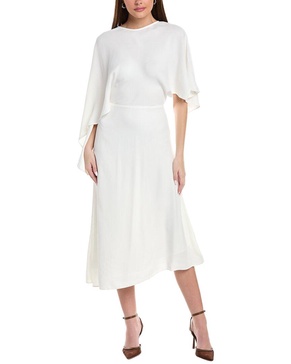 naomi cape maxi dress