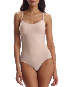 zone smoothing bodysuit in nude
