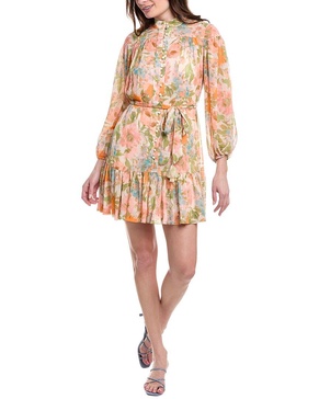 chiffon mini dress