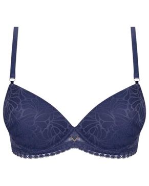 atelier seduction contour bra in bleu purple