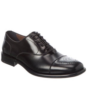 ferragamo leather oxford