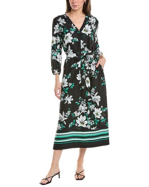tie waist midi dress