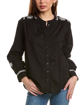 dansha cashmere-blend blouse