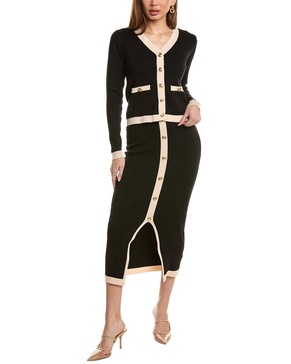 2pc jinna cardigan & skirt set