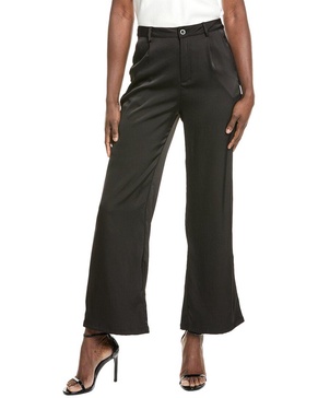 Gracia Satin Wide Leg Dress Pant