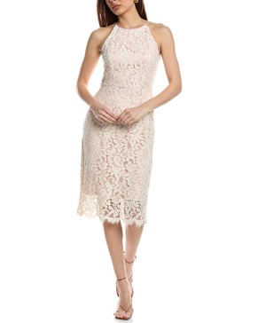 Eliza J Lace Midi Dress