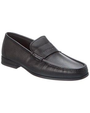 ferragamo dupont leather loafer