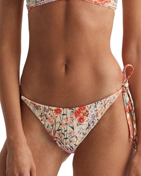 Reiss Daniella Floral Print Bikini Bottom