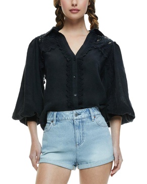 venty linen blouse