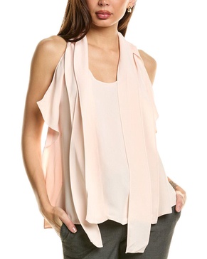 calista tie neck shell