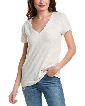 Splendid Kate Slub V-Neck T-Shirt