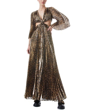 bahama silk-blend maxi dress