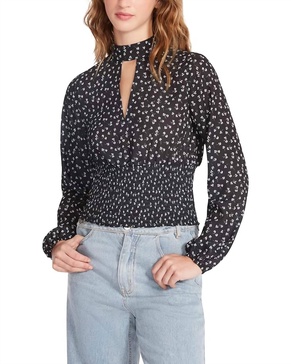 olivia blouse in black