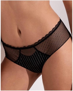 women's boyshort in noir