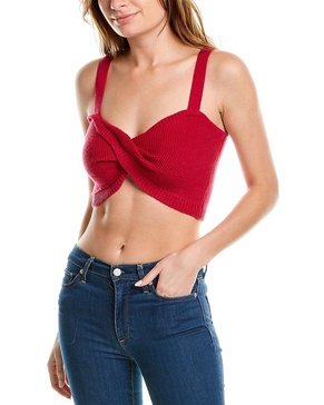 AMUR Sleeveless Adelina Twist Top