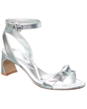 clarita bar heel 60 leather sandal