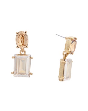Oscar de la Renta 14K Small Gallery Earrings