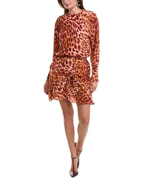 silk mini dress