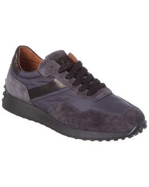 maurizio weatherproof suede sneaker