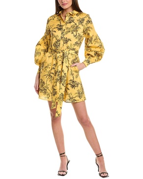 puff sleeve shirtdress