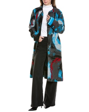 roke wool-blend coat