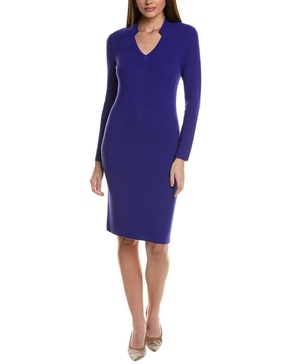 v-neck dress