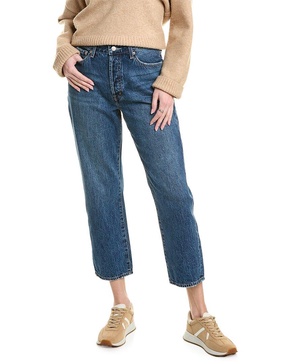 charlie high-rise clash classic straight ankle jean
