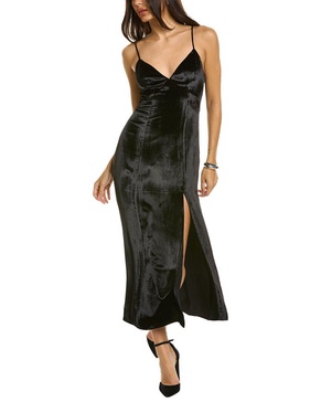 julietta silk-blend slip dress