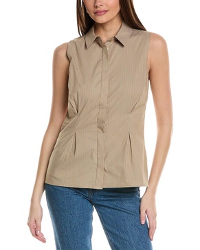 frame pleated shirt