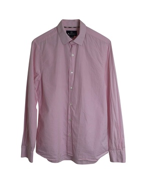 classic dress shirt in pink cotton