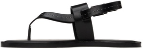 Leather thong sandals