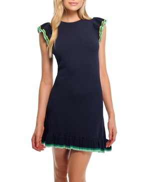 Shoshanna Women's Arenella Stripe Knit Jessie Dress