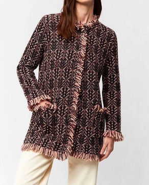 cone jacket in pink