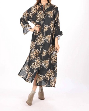 gaby tunic dress in french almond
