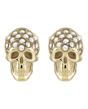 plein enigma crystal stud earrings
