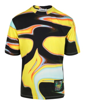 multicolor wskp patch t-shirt